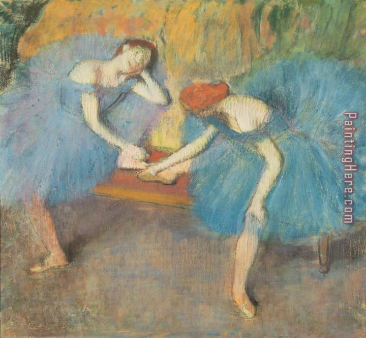 Edgar Degas Two Dancers at Rest
